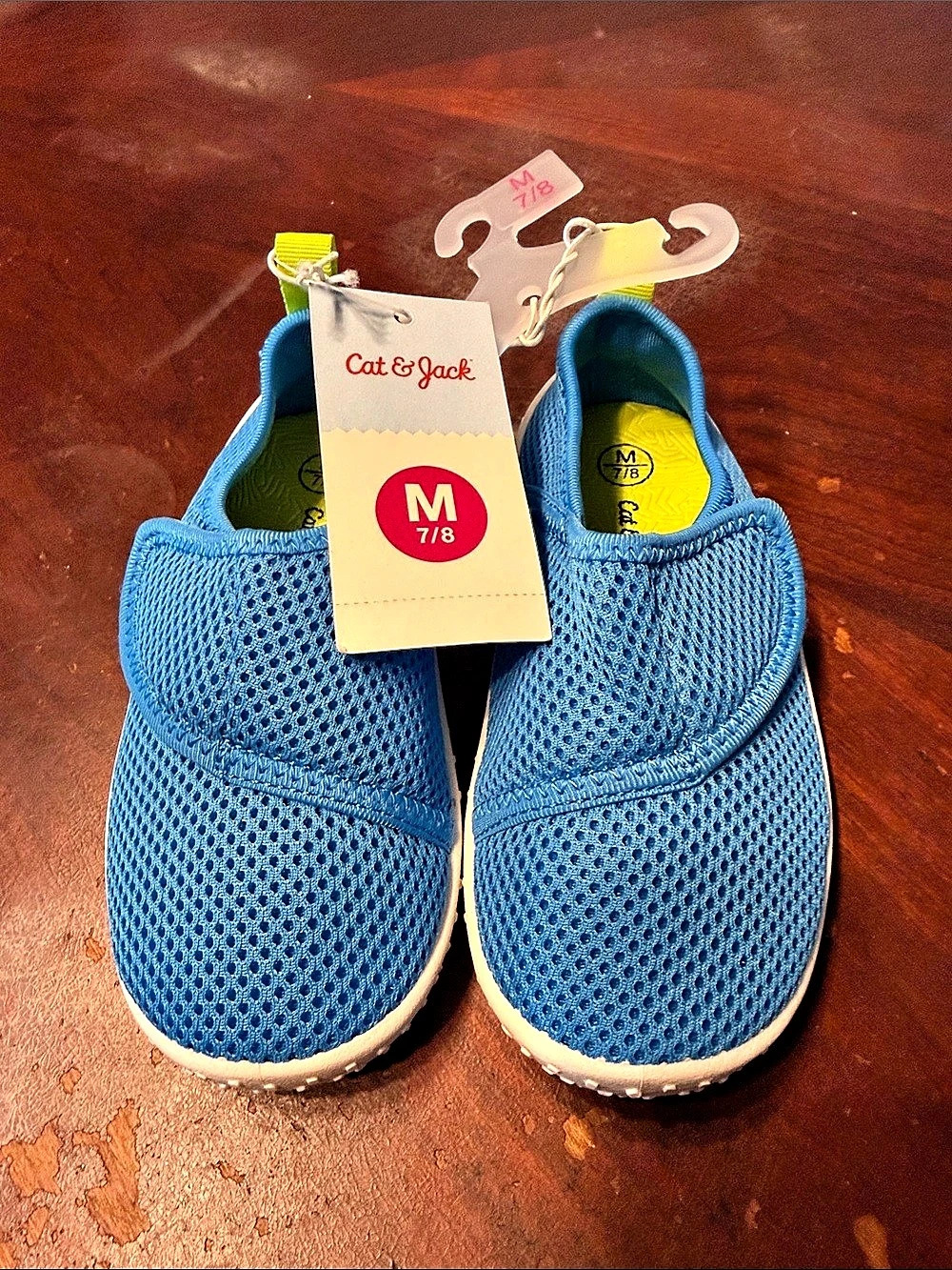 Cat & Jack Toddler Theo Water Shoes Blue Water Shoes Size M (7/8)